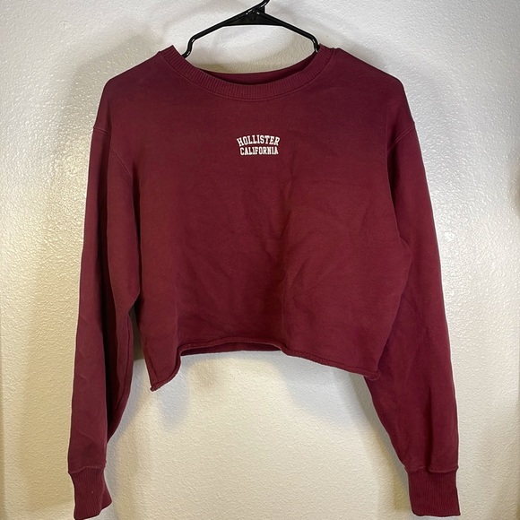 Hollister Jackets & Blazers - Hollister Cropped Crewneck